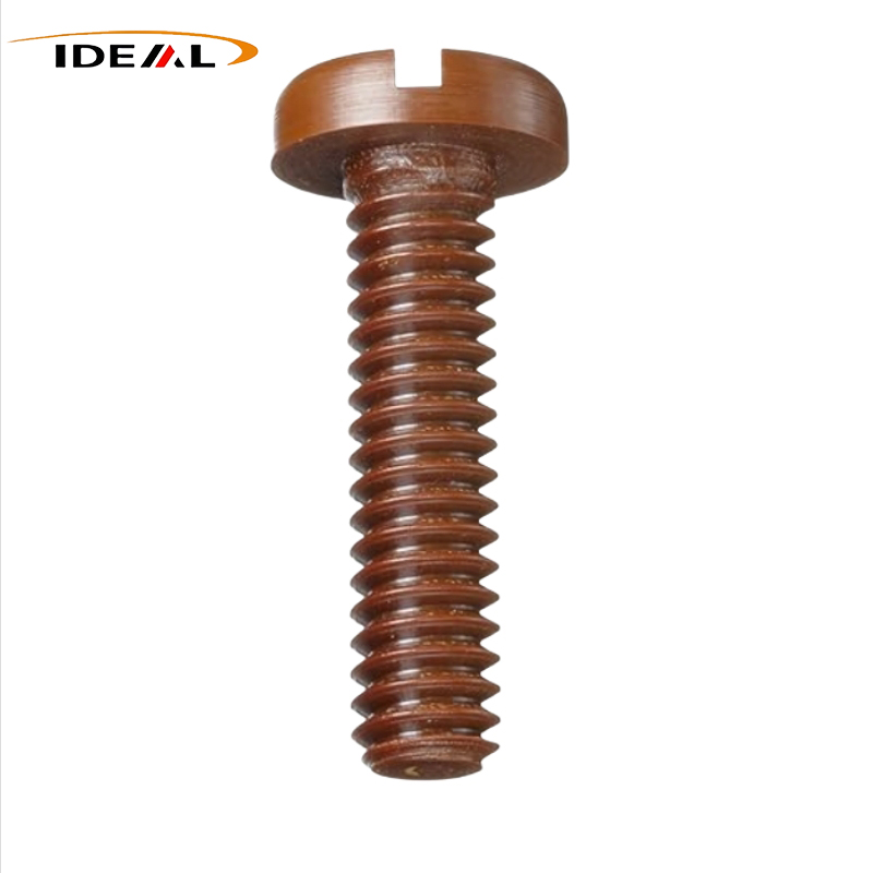 Vespel পনির মাথা slotted screws